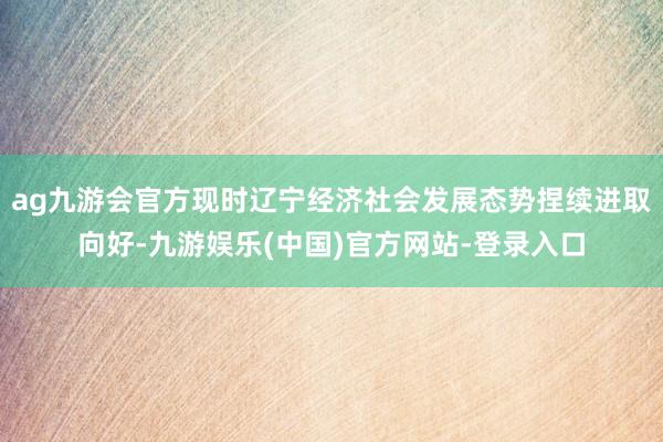 ag九游会官方现时辽宁经济社会发展态势捏续进取向好-九游娱乐(中国)官方网站-登录入口